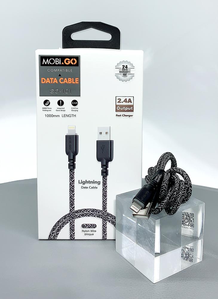 Mobigo GO-101/1M lightning fast braided cable RRP $15.00