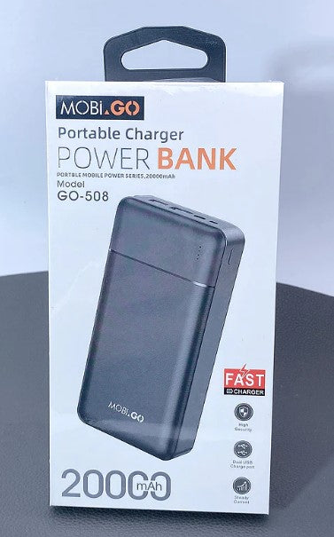 Mobigo 20000 mah power bank GO508 RRP $80.00
