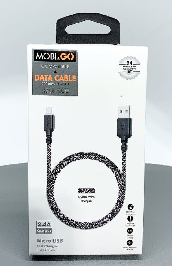Mobigo GO-105/2M micro fast braided cable RRP $18.00