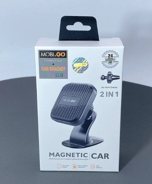 Mobigo 2 in 1 magnetic car bracket holder G8 RRP $29.95