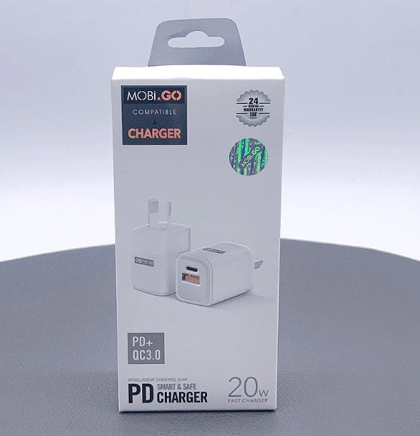 Mobigo PD Charger 20W PD+QC3.0 RRP $32.00