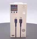 Mobigo 1m nylon PD 20W Type-C to lightning cable GO-1TL RRP $16.00