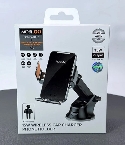 Mobigo 15W Wireless Car charger K3 RRP $94.95