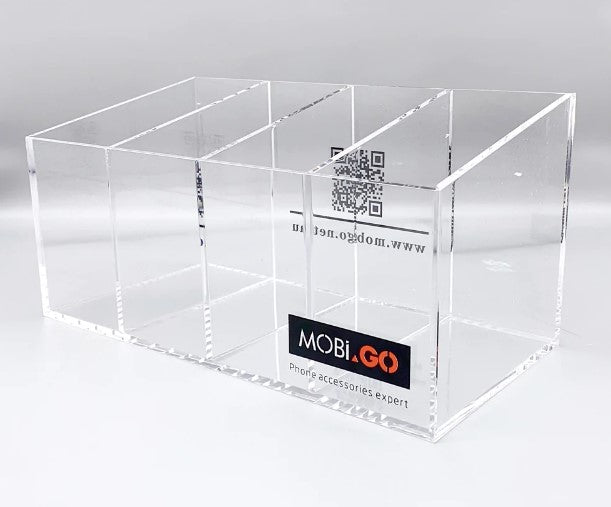 Deep display box showcase for Mobigo